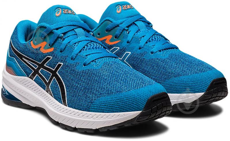 Кросівки дитячі демісезонні Asics GT-1000 11 GS 1014A237-421 р.39,5 бірюзові - фото 4