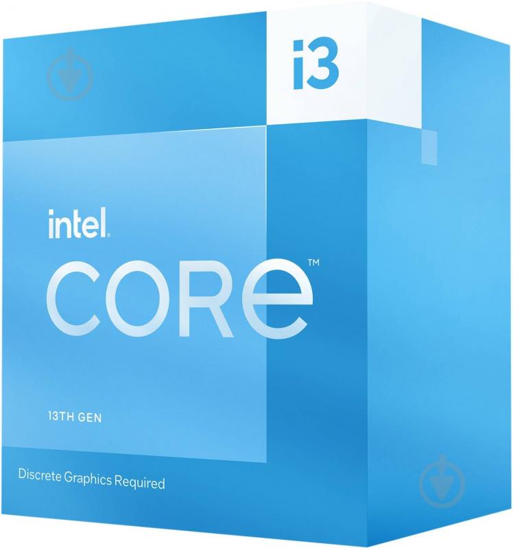 Процессор Intel Core I3-13100F 3,4 GHz Socket 1700 Box (BX8071513100FSRMBV) - фото 1