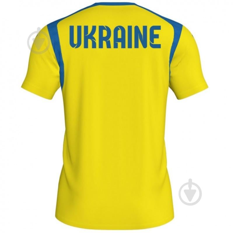 Футболка Joma Ukraine Official Replica T-shirt 101264.907 р.XL желтый - фото 2 Футболка Joma Ukraine Official Replica T-shirt 101264.907 р.XL желтый - фото 2