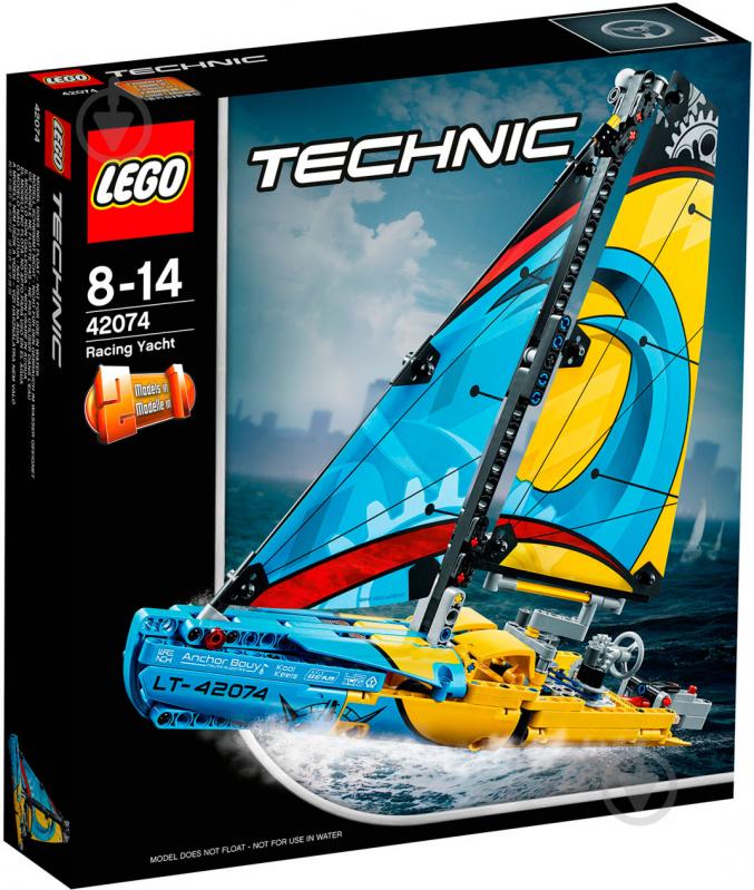 Конструктор LEGO Technic Гоночная яхта 42074 - фото 1