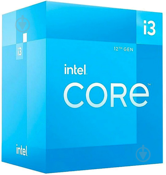 Процессор Intel Core I3-12100 3,3 GHz Socket 1700 Box (BX8071512100SRL62) - фото 1