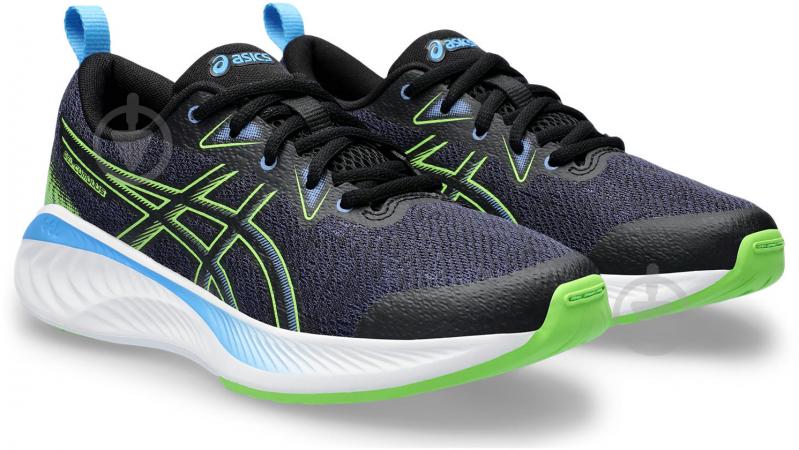 Кросівки для хлопчиків демісезонні Asics GEL-CUMULUS 25 GS 1014A312_002 р.39 чорні - фото 4