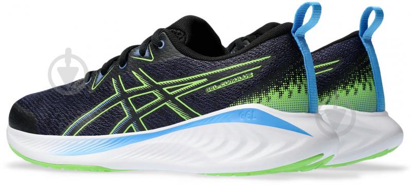 Кроссовки для мальчиков демисезонные Asics GEL-CUMULUS 25 GS 1014A312_002 р.39 черные - фото 5