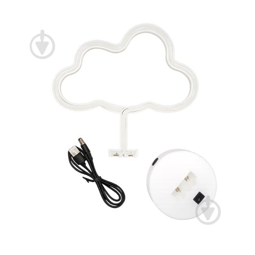 Ночник LED-NEON CLOUD фиолетовый B-16 - фото 1