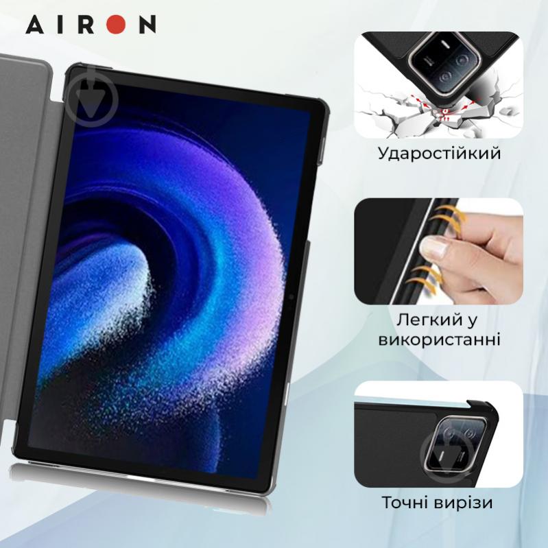 Чехол для планшета AIRON Xiaomi Pad 6/6 Pro 11'' 2023 black (4822352781104) - фото 4