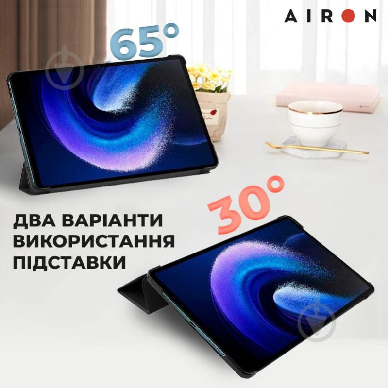 Чехол для планшета AIRON Xiaomi Pad 6/6 Pro 11'' 2023 black (4822352781104) - фото 8