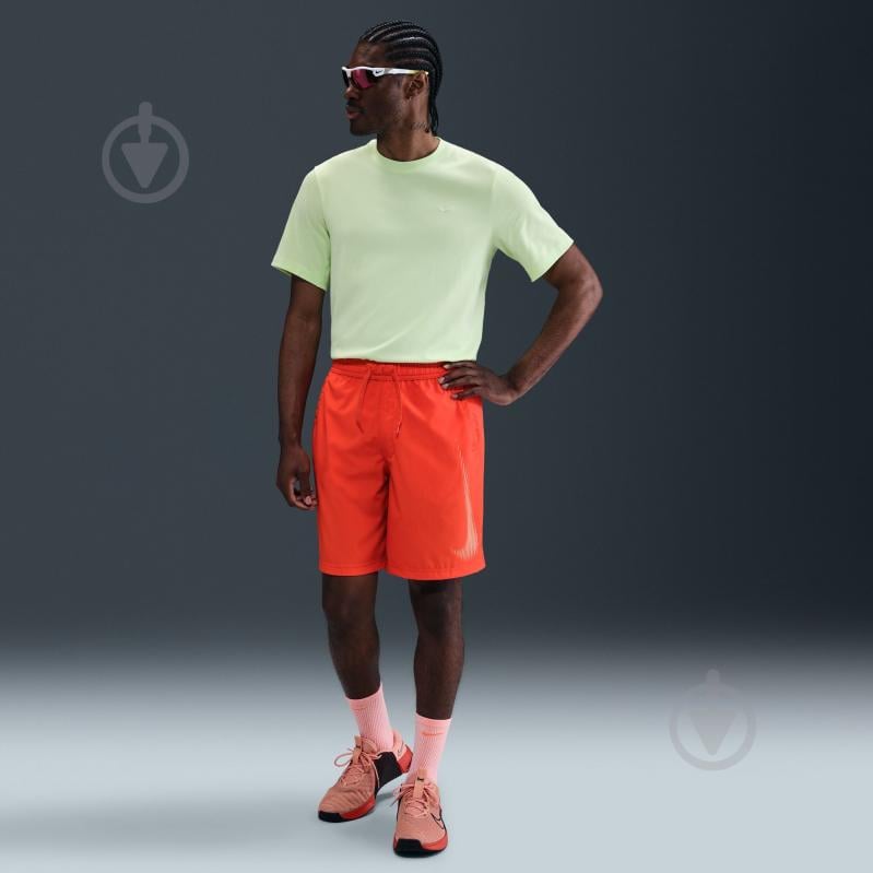 Шорти Nike M NK DF FORM 9IN UL SHORT SWOO HJ4045-633 р. M помаранчевий - фото 8