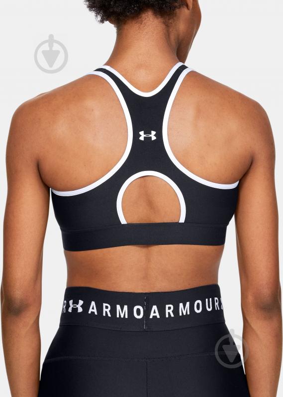 Бра Under Armour Armour Mid Keyhole Graphic 1344333-002 р.S чорний - фото 3