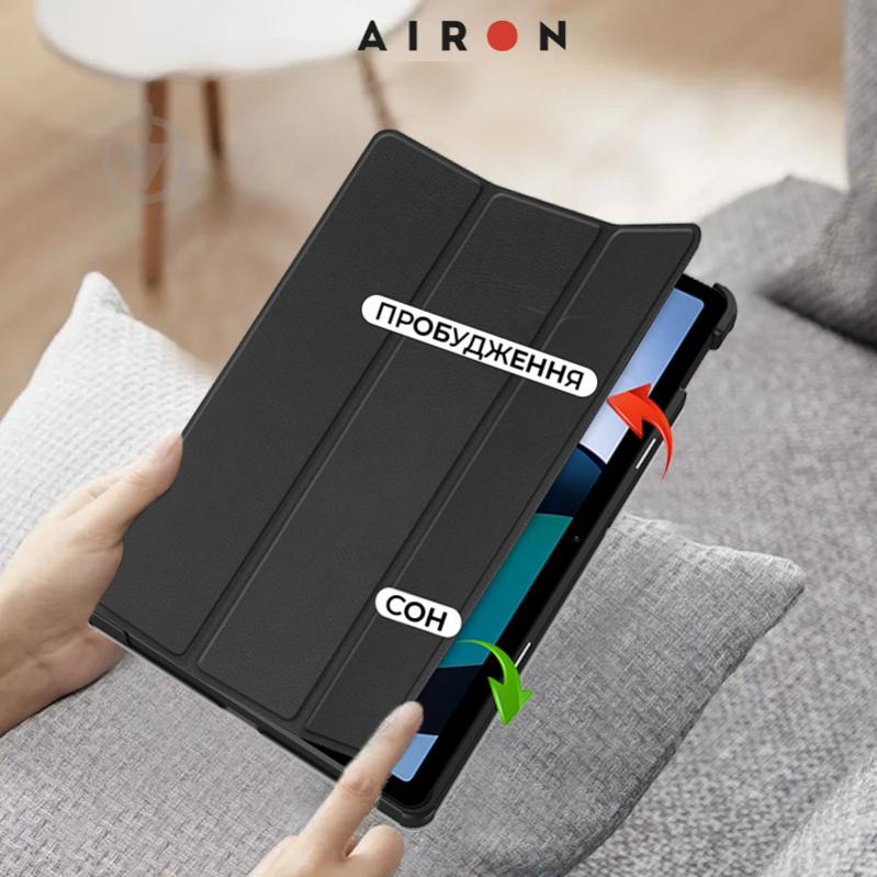 Чехол для планшета AIRON Xiaomi Redmi Pad SE 11" 2023 black (4822352781105) - фото 5