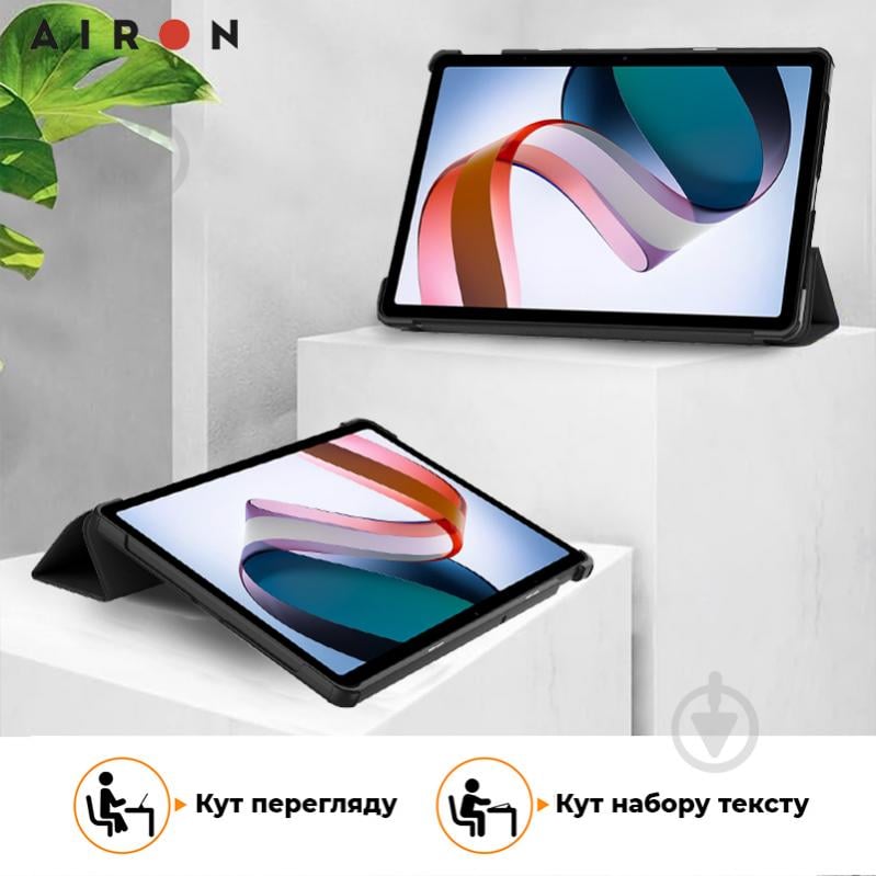 Чехол для планшета AIRON Xiaomi Redmi Pad SE 11" 2023 black (4822352781105) - фото 6