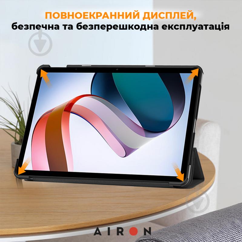 Чехол для планшета AIRON Xiaomi Redmi Pad SE 11" 2023 black (4822352781105) - фото 7