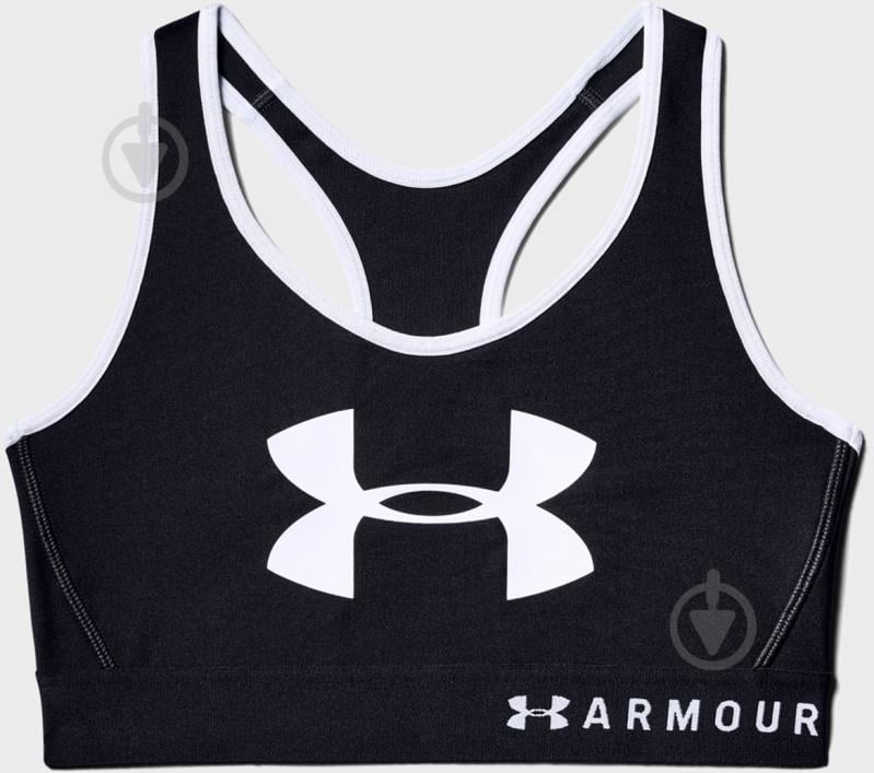 Бра Under Armour Armour Mid Keyhole Graphic 1344333-002 р.M чорний - фото 1