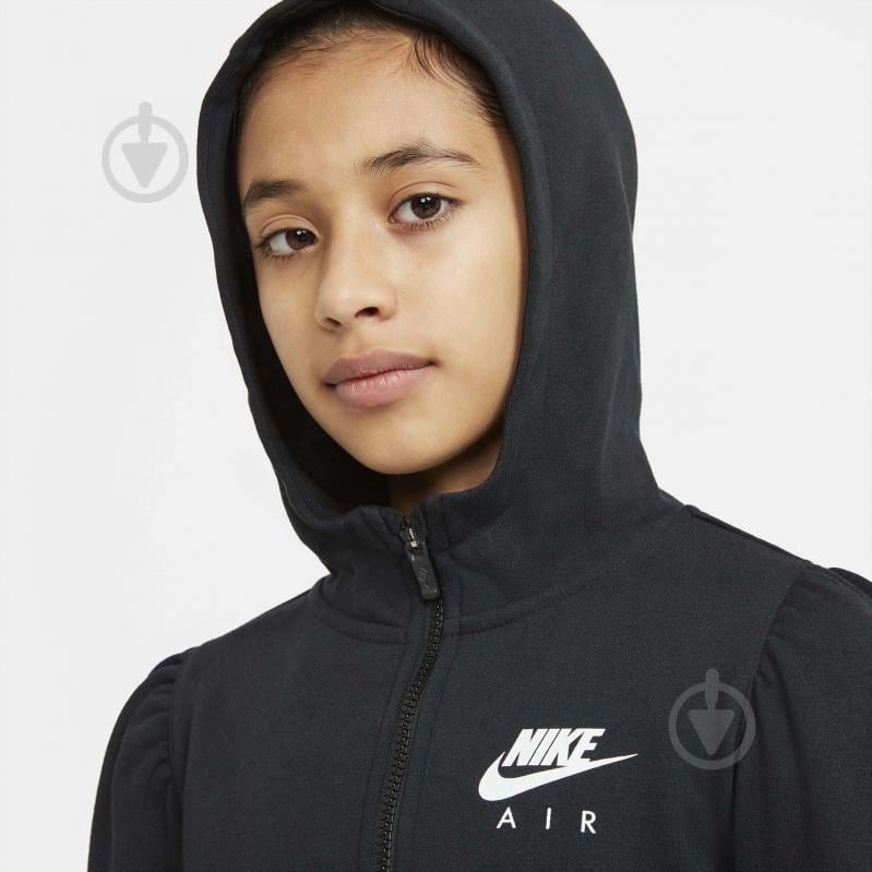 Джемпер Nike NSW AIR FT FZ HOODIE DA1179-010 черный - фото 3