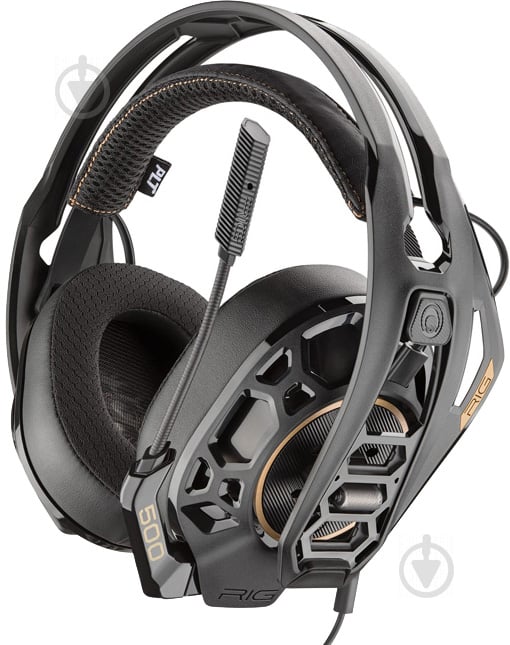 Гарнітура ігрова Plantronics RIG 500PRO HC black - фото 1