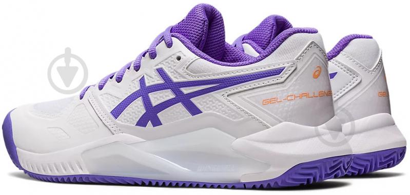 Кросівки жіночі демісезонні Asics GEL-CHALLENGER 13 CLAY 1042A165-104 р.37 білі - фото 5