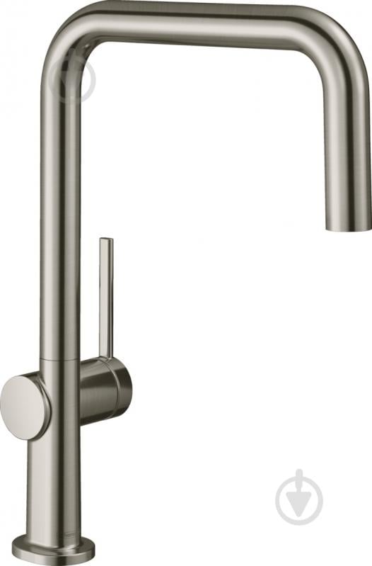 Мийка для кухні + змішувач Hansgrohe гранітна S520-F510 + Talis M54 графіт - фото 3