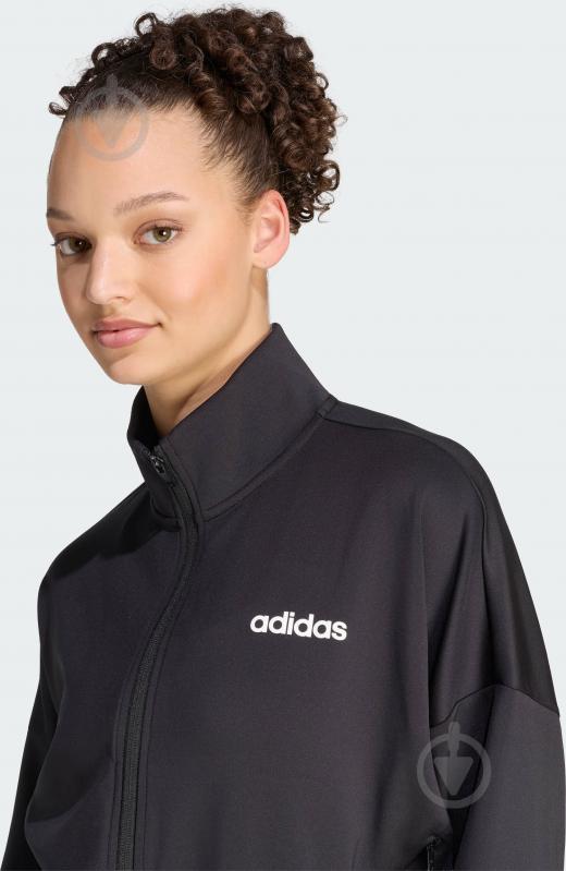 Джемпер Adidas HYG FULL ZIP KV1692 р.M черный - фото 3