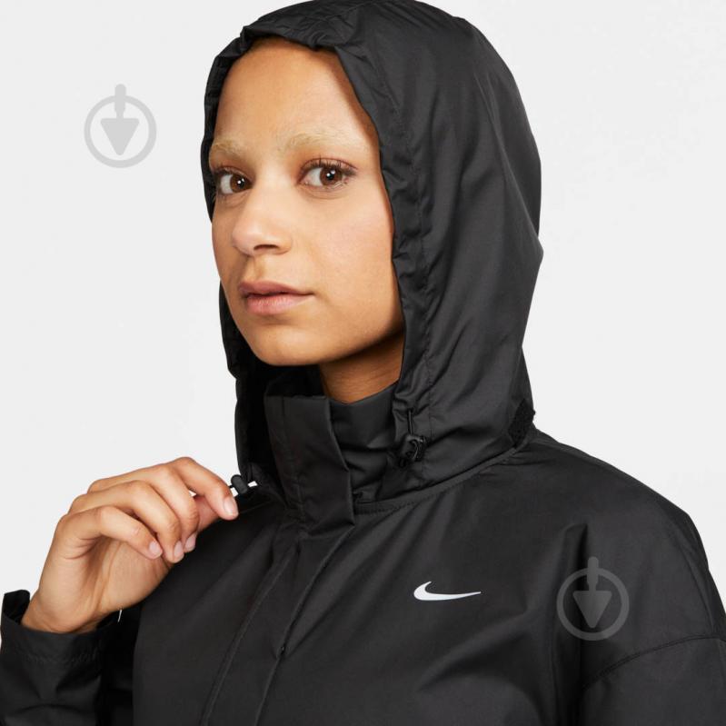 Вітрівка жіноча демісезонна Nike W NK FAST REPEL JACKET FB7451-010 р.S чорна - фото 5