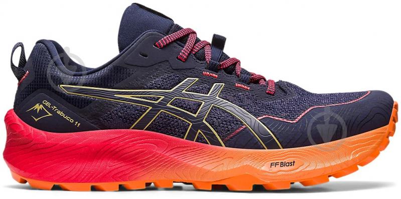 Кросівки чоловічі демісезонні Asics GEL-TRABUCO 11 1011B605-400 р.41,5 сині - фото 1