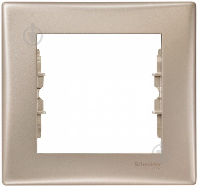 Рамка Schneider Electric Sedna титан SDN5800168 - фото 1
