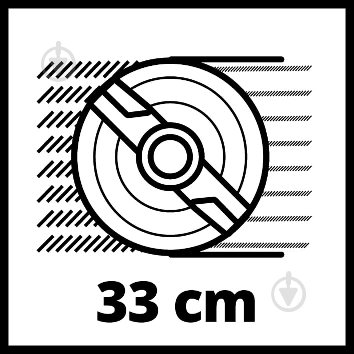 Газонокосилка аккумуляторная Einhell GE-CM 18/33 Li Set + триммер - фото 13