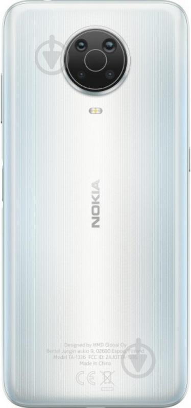 Смартфон Nokia G20 4/64GB silver - фото 3