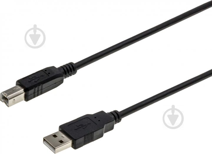 Кабель для принтера Grand-X USB 2.0 AM/BM 1,8 м чорний (PR-18) - фото 2