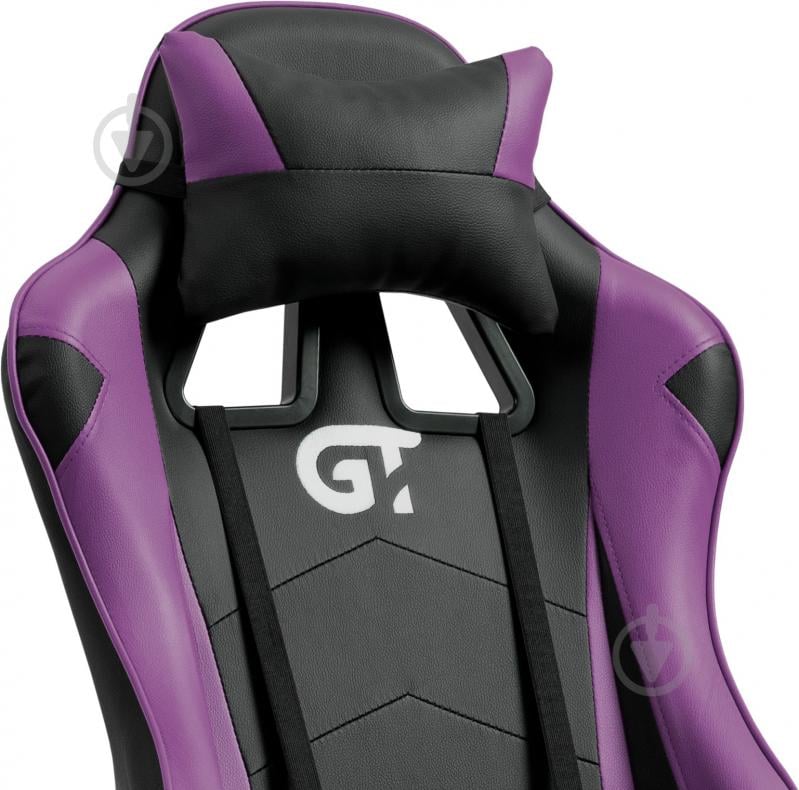 Кресло GT Racer X-5934-B черно-фиолетовый - фото 10