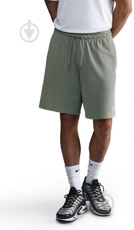 Шорти Nike M NK CLUB KNIT SHORT FQ4359-370 р. M хакі - фото 1
