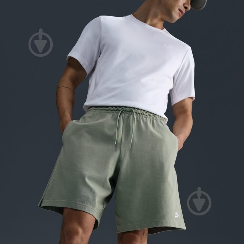 Шорти Nike M NK CLUB KNIT SHORT FQ4359-370 р. M хакі - фото 9