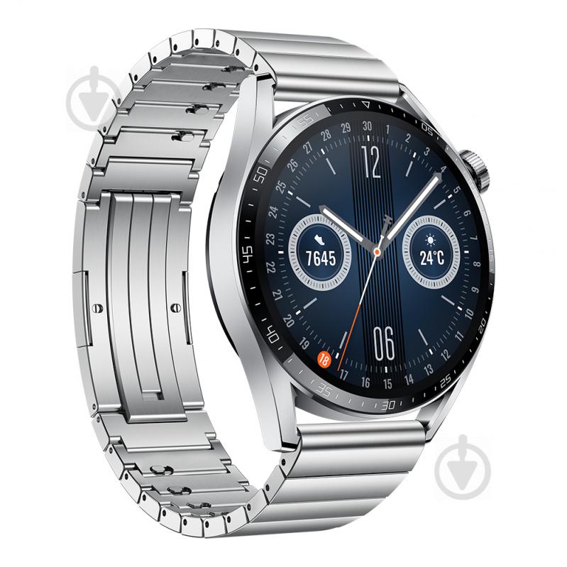 Смарт-годинник Huawei Watch GT3 46mm stainless steel (55026957) - фото 3