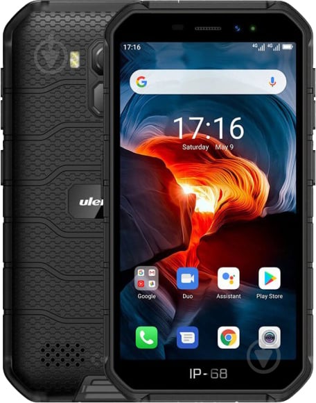 Смартфон Ulefone Armor X7 (6937748733607) 4/32GB black - фото 1