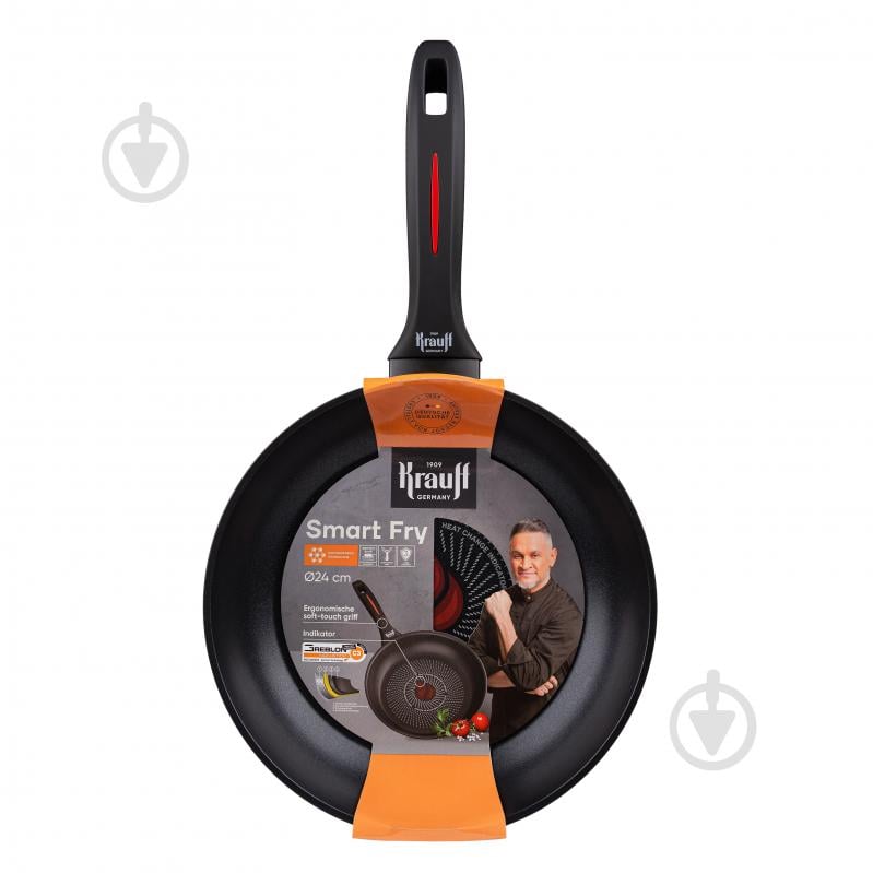 Набір сковорід Krauff Smart Fry 24/28 см з універсальною кришкою 25-45-221 - фото 2