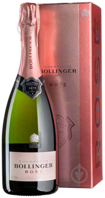 Шампанское Bollinger Rose Pinot Noir Brut 12% 0,75 л - фото 1