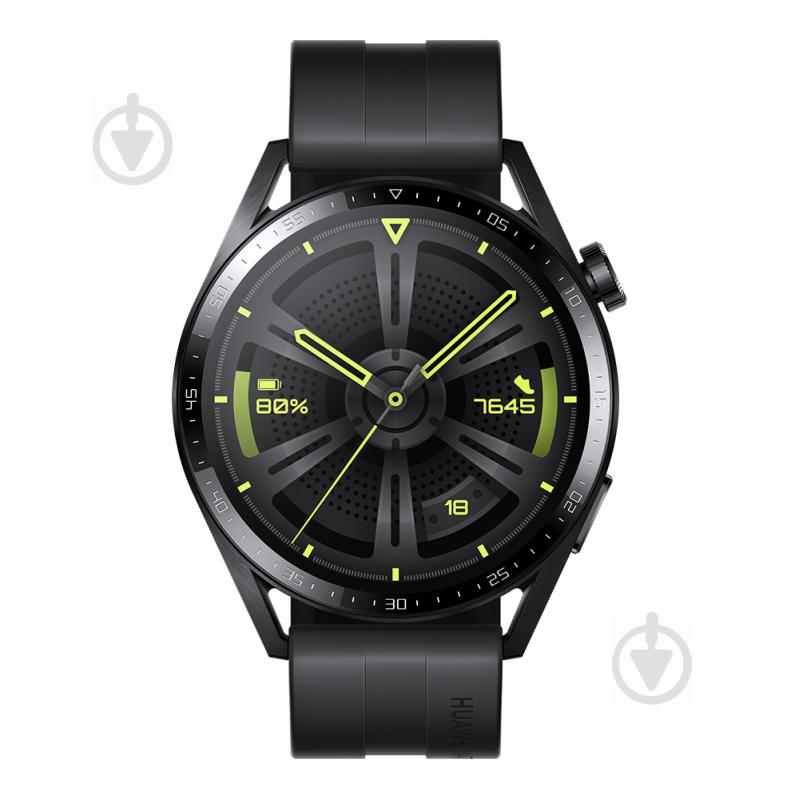 Смарт-годинник Huawei Watch GT3 46mm black (55026956) - фото 2