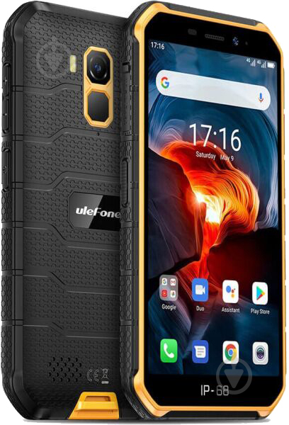 Смартфон Ulefone Armor X7 (6937748733614) 4/32GB orange - фото 4