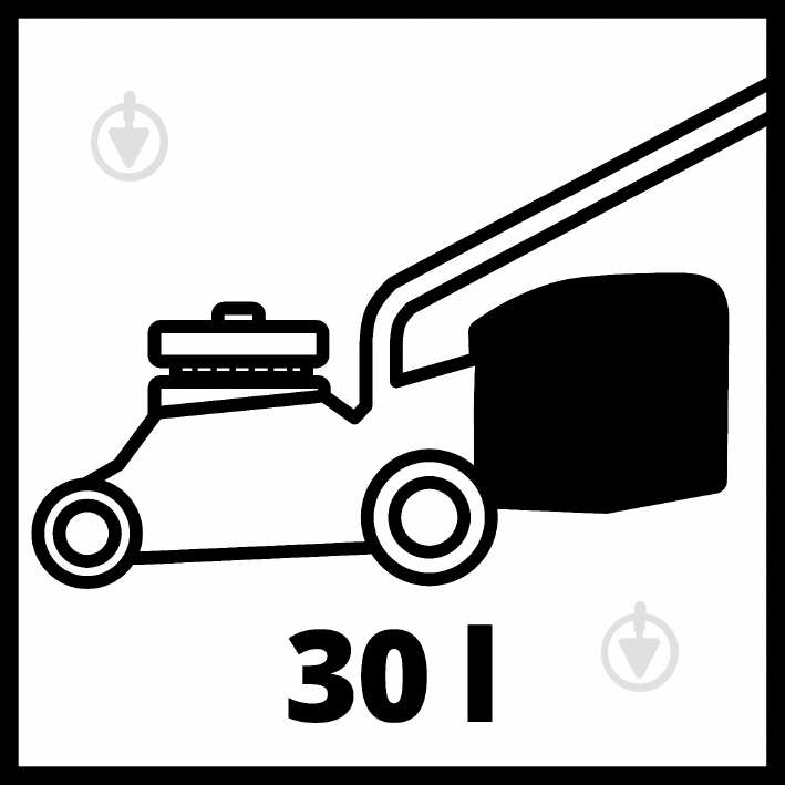 Газонокосилка аккумуляторная Einhell GE-CM 18/33 Li 1x4,0Ah (3413260) - фото 12