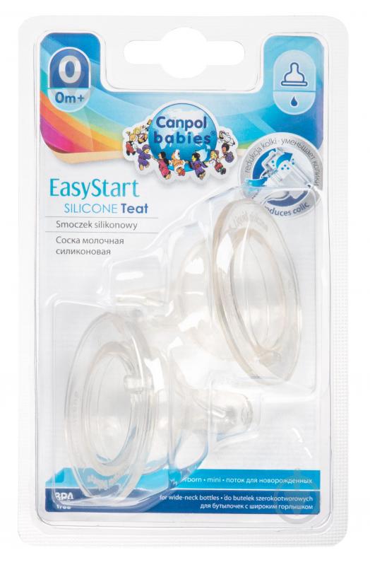 Соска Canpol Babies Easy Start 21/729 2 шт. - фото 1