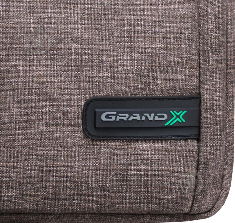 Сумка для ноутбука Grand-X SB-139 15.6" brown (SB-139B) - фото 4