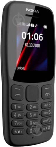 Мобільний телефон Nokia 106 DS black - фото 4