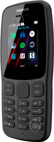 Мобільний телефон Nokia 106 DS black - фото 2