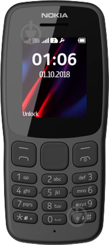 Мобільний телефон Nokia 106 DS black - фото 3