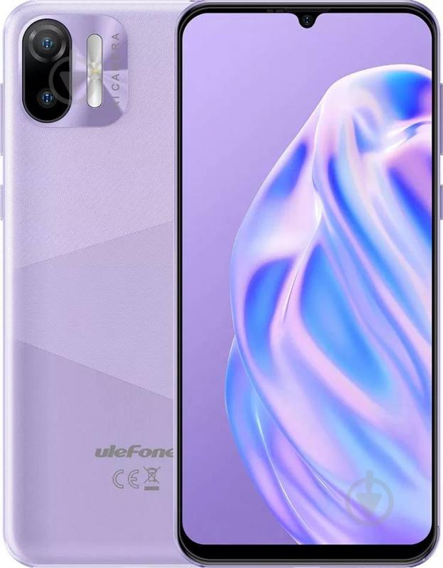 Смартфон Ulefone Note 6 1/32GB purple - фото 1 Смартфон Ulefone Note 6 1/32GB purple - фото 1