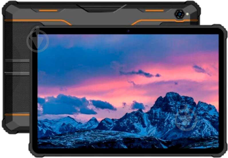 Планшет Oukitel RT1 10,1" 4/64GB Wi-Fi + 4G black/orange - фото 2