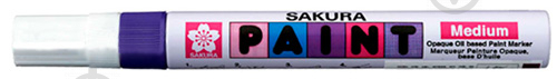 Маркер-краска Sakura PAINTMARKER XPMK-B#24 фиолетовый - фото 1