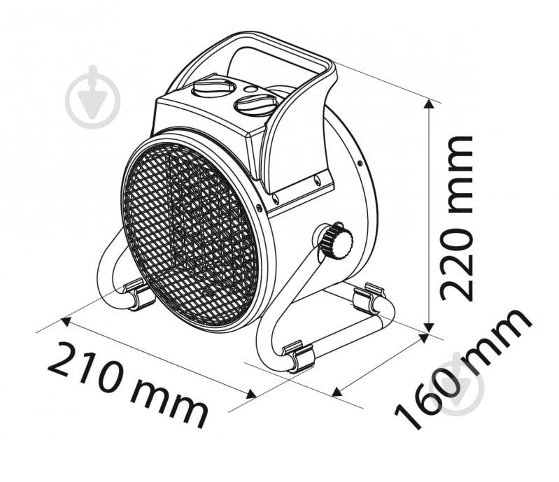 Обогреватель NEO tools тепловая пушка 90-062 - фото 4