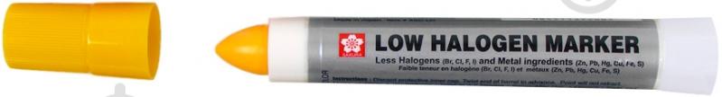 Маркер-краска Sakura LOW HALOGEN MARKER XSC-LH#3 желтый - фото 1