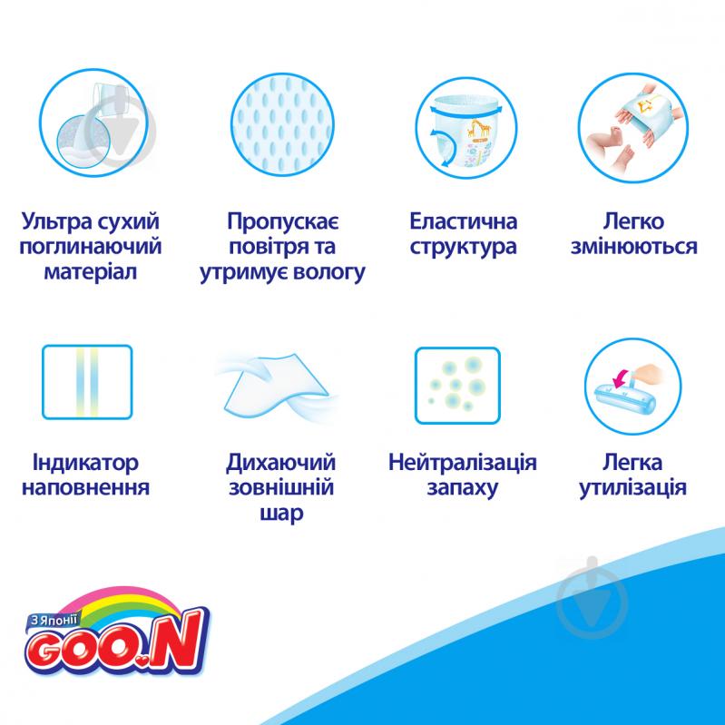 Подгузники-трусики Goo.N для мальчиков XL 12-20 кг 38 шт. - фото 6