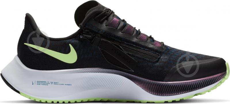 Кроссовки женские Nike WAIRZOOM PEGASUS 37 CK8605-001 р.38 черные - фото 4