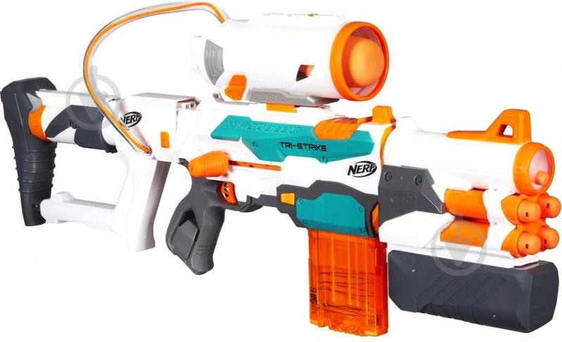 Бластер Nerf Модулус Три-Страйк B5577 - фото 1